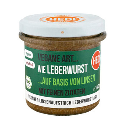 Produktfoto zu GEBINDE Vegane Art... Leberwurst, 6 x 140g