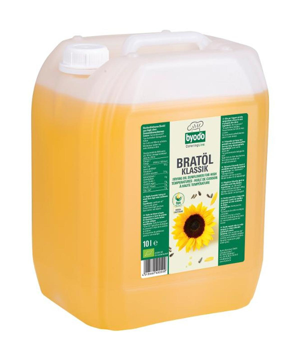 Produktfoto zu GEBINDE Bratöl Klassik mild, 10 Liter-Kanister