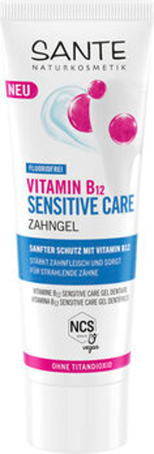 Produktfoto zu GEBINDE Zahngel Vitamin B12 ohne Fluor: 6 x 75ml