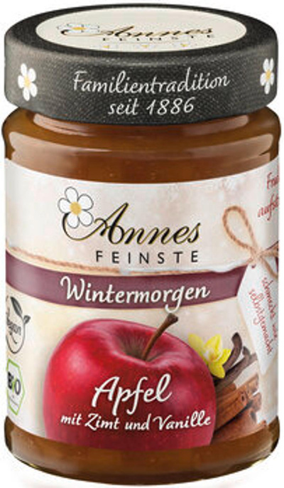Produktfoto zu Gebinde Fruchtaufstrich Apfel mit Zimt _ Vanille, 6 x 200g