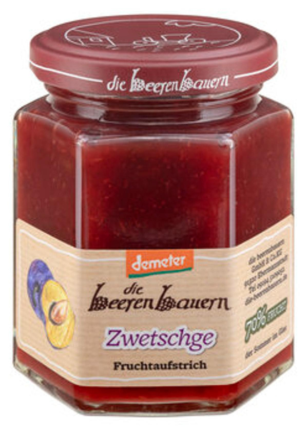 Produktfoto zu Zwetschge Fruchtaufstrich, 200g