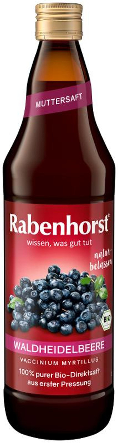 Produktfoto zu GEBINDE Waldheidelbeere Muttersaft,  6 x 750ml
