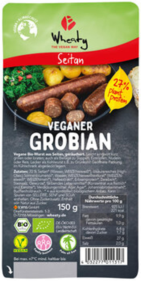 Produktfoto zu GEBINDE Veganer Grobian, 6 x 150g
