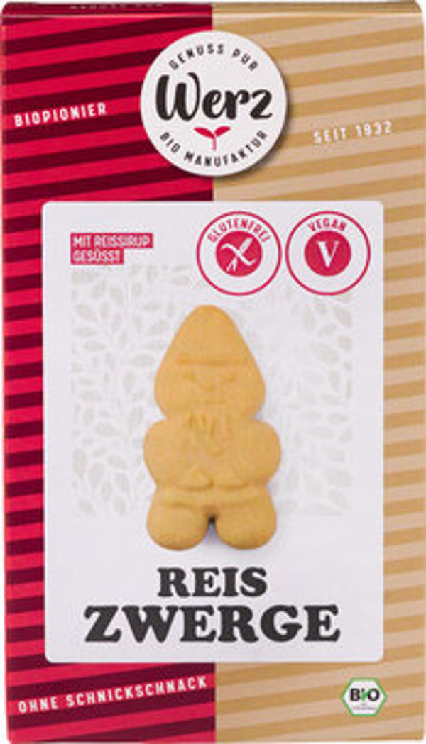 Produktfoto zu GEBINDE Reis Zwerge Vollkorn Kekse, 6 x 125g