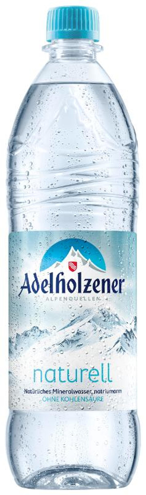Produktfoto zu Adelholzener Natturell ohne Kohlensäure, 12x1l PET
