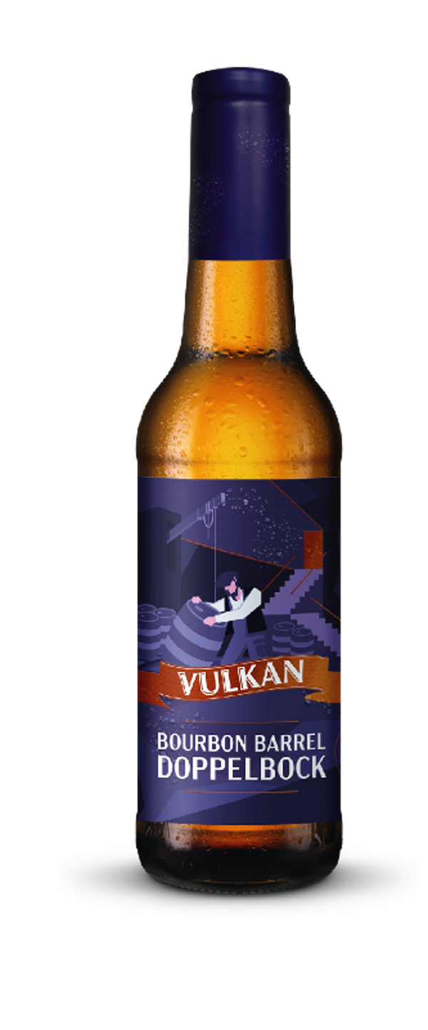 Produktfoto zu Vulkan Doppelbock, 0,33l