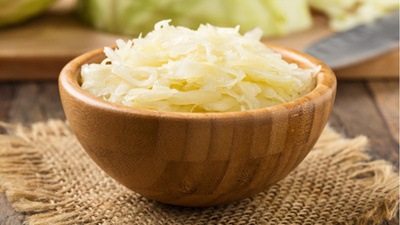 Produktfoto zu Frisches Sauerkraut im Töpfchen, 480g