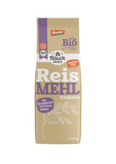 Produktfoto zu GEBINDE Reismehl Vollkorn _glf 6 x 500g