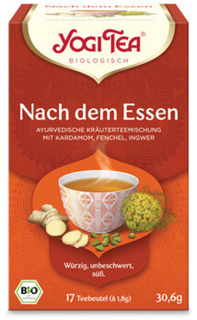 Produktfoto zu Gebinde Tee "Nach dem Essen", 6 x 17 Beutel