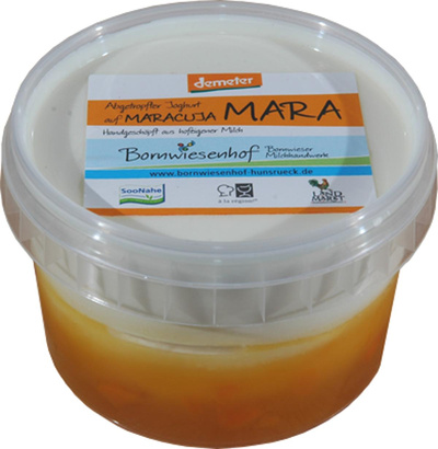 Produktfoto zu Mara, abgetropfter Jogurt auf Maracuja, 285g