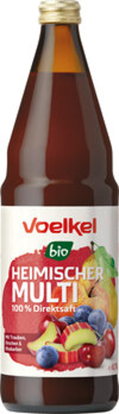 Produktfoto zu KISTE Heimischer Multi Traube, Kirsche und Rhababer, 6 x 0,7l