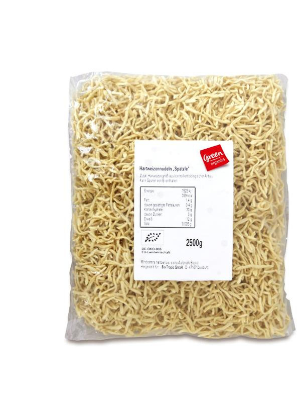 Produktfoto zu GEBINDE Spätzle hell ohne Ei, 2,5 kg
