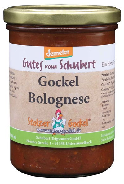 Produktfoto zu Gockel Bolognese 400ml