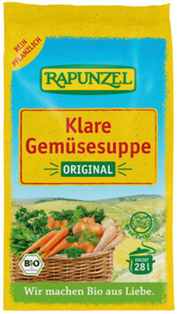 Produktfoto zu Klare Suppe, mit Bio-Hefe, im Nachfüllbeutel, 500g