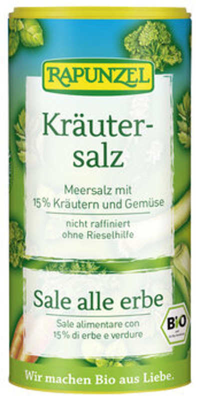 Produktfoto zu Kräutersalz mit 15% Kräutern & Gemüse im Nachfüllbeutel, 500g