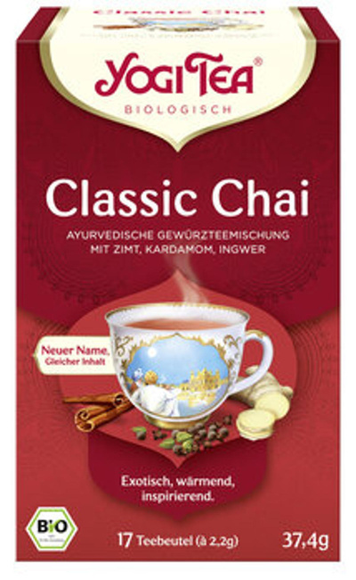 Produktfoto zu Yogi Tea - Classic, 17 Beutel