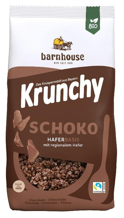 Produktfoto zu Krunchy Schoko Müsli, 375g