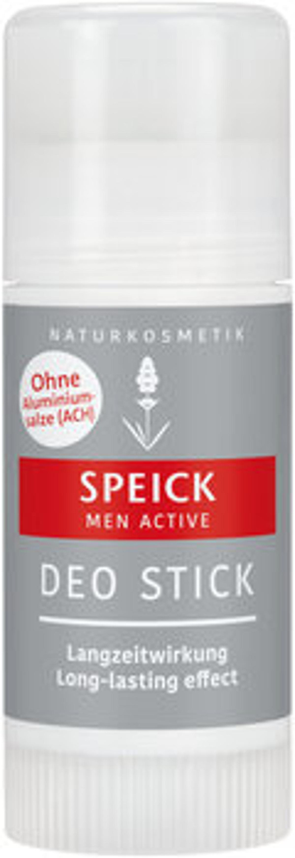 Produktfoto zu Speick Men Active Deo Stick in Rundform, 40ml