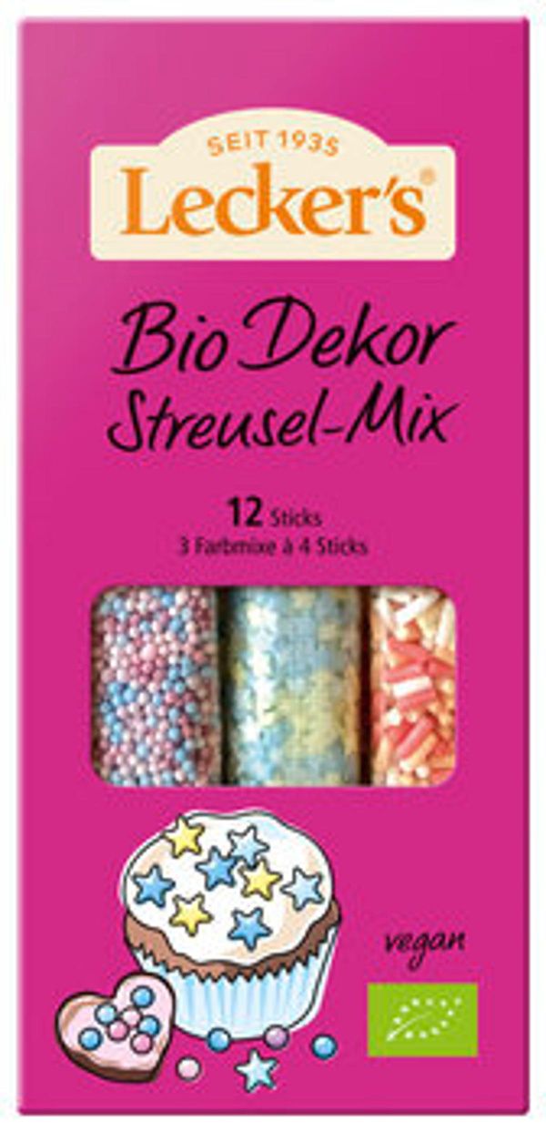 Produktfoto zu Lecker's Dekor Streusel Mix, 120g