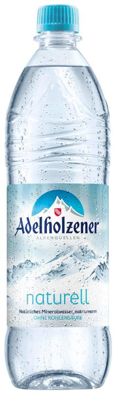Produktfoto zu Adelholzener Natturell ohne Kohlensäure, 12x1l PET