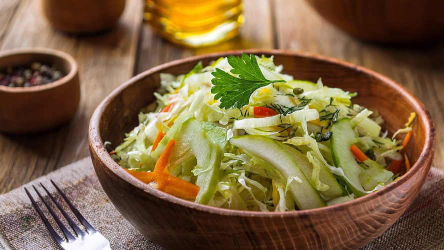 Rezeptbild für Fruchtiger Kohlsalat