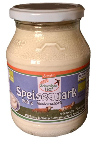 Produktfoto zu Speisequark handverschöpft, 500g