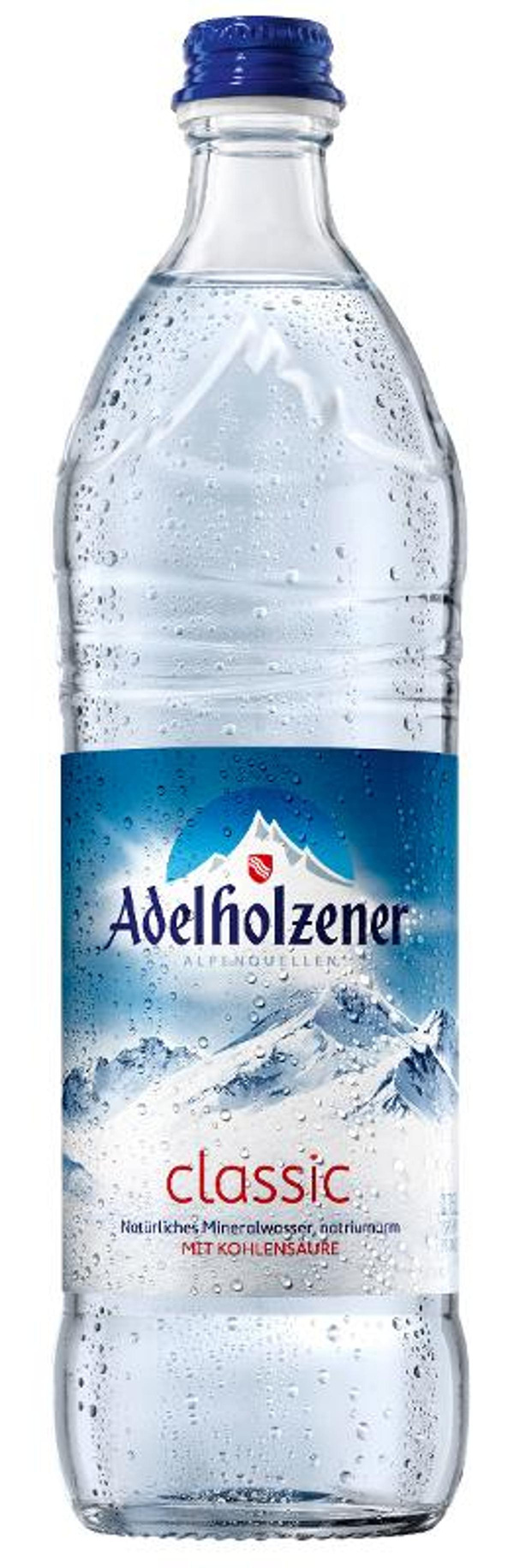 Produktfoto zu Adelholzener Classic Glasflaschen, 12 x 0,75 l
