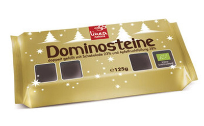Produktfoto zu Dominosteine Zartbitter, 125g