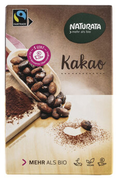 Produktfoto zu Kakaopulver schwach entölt, 125g
