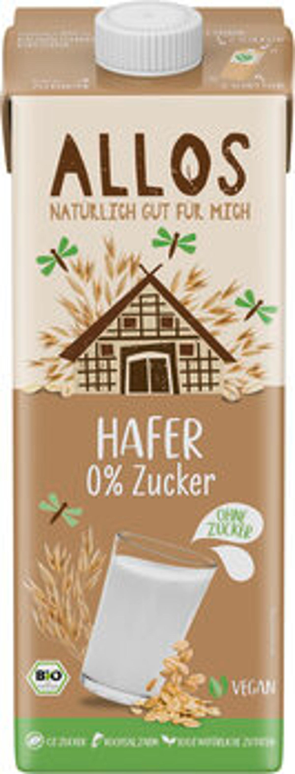 Produktfoto zu GEBINDE Haferdrink 0% Zucker; 6 x 1L