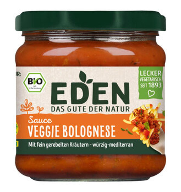 Produktfoto zu Sauce Veggie Bolognese, 375 g
