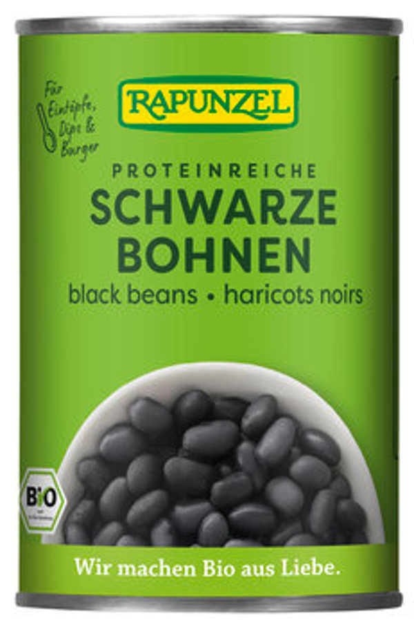 Produktfoto zu GEBINDE Schwarze Bohnen in der Dose, 6 x 400 g