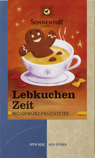 Produktfoto zu GEBINDE Tee Lebkuchen Zeit, 6 x 32,4g