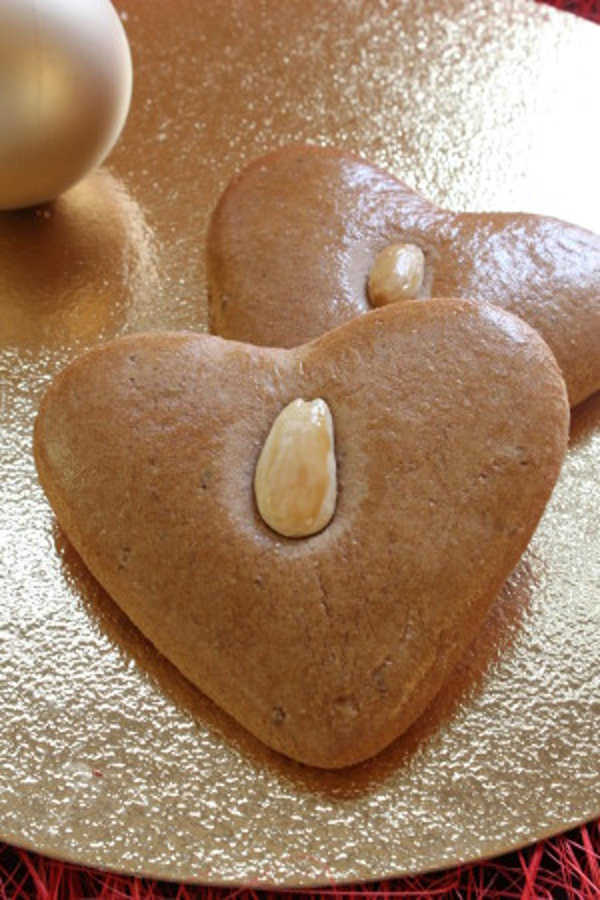 Produktfoto zu Dinkel Lebkuchenherz, 1 Stück