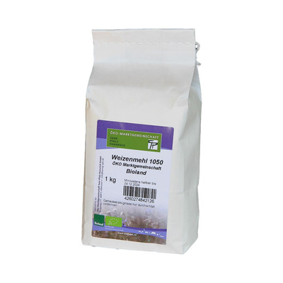 Produktfoto zu Weizenmehl Type 1050, 1kg