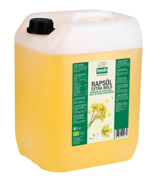 Produktfoto zu KANISTER Rapsöl desodoriert, extra mild, 10 L