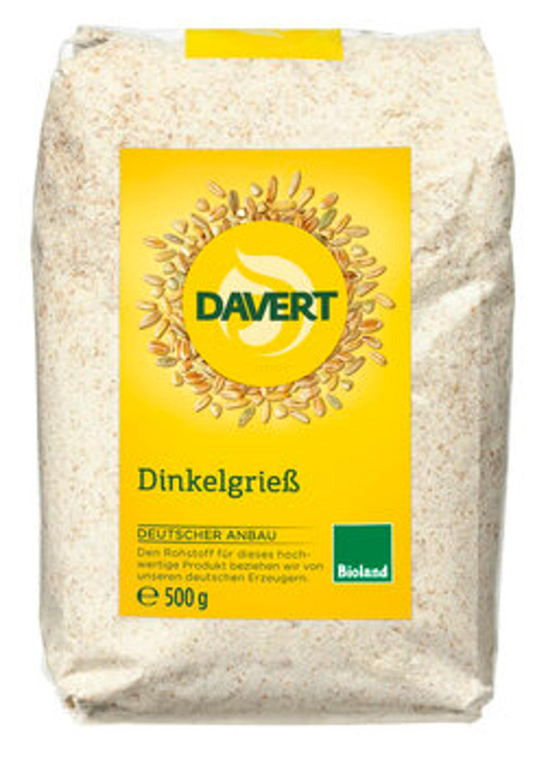 Produktfoto zu Dinkelgrieß, 500g