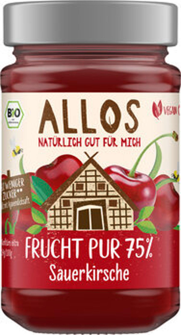 Produktfoto zu Frucht pur Sauerkirsche, 250g