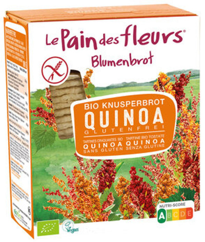 Produktfoto zu GEBINDE Blumenbrot Quinoa Schnitten, 6x150g