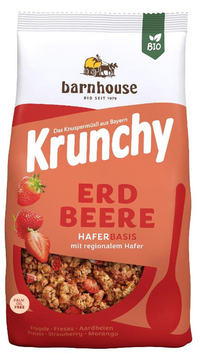 Produktfoto zu Erdbeerkrunchy, 375 g