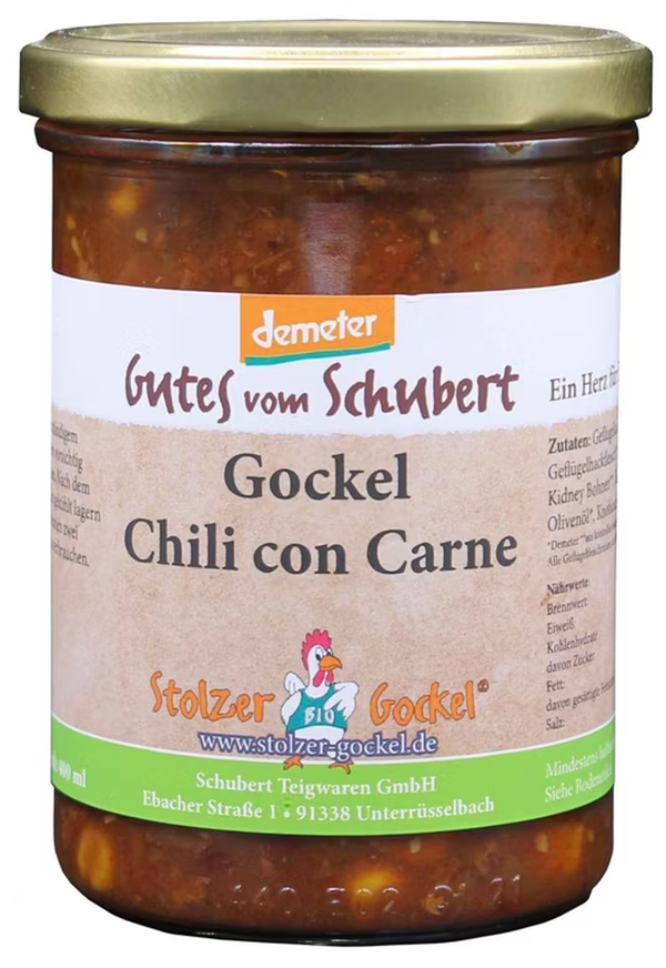Produktfoto zu Gockel Chili con Carne, 400 ml