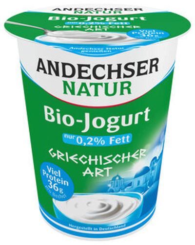 Produktfoto zu GEBINDE Jogurt griechischer Art, 0,2%, 6 x 400g