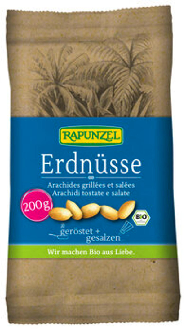 Produktfoto zu Erdnüsse geröstet und gesalzen, 200 g