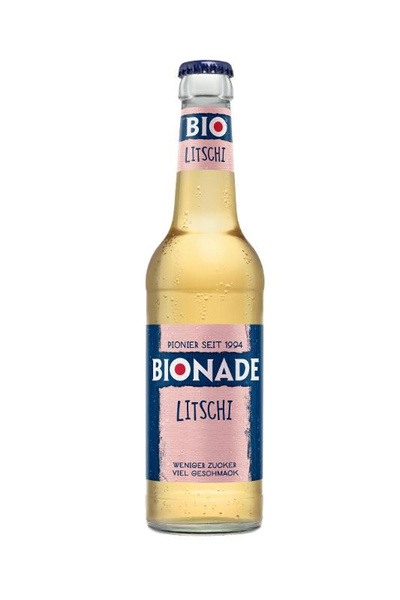 Produktfoto zu Kiste Bionade Litschi 12 x 0,33l