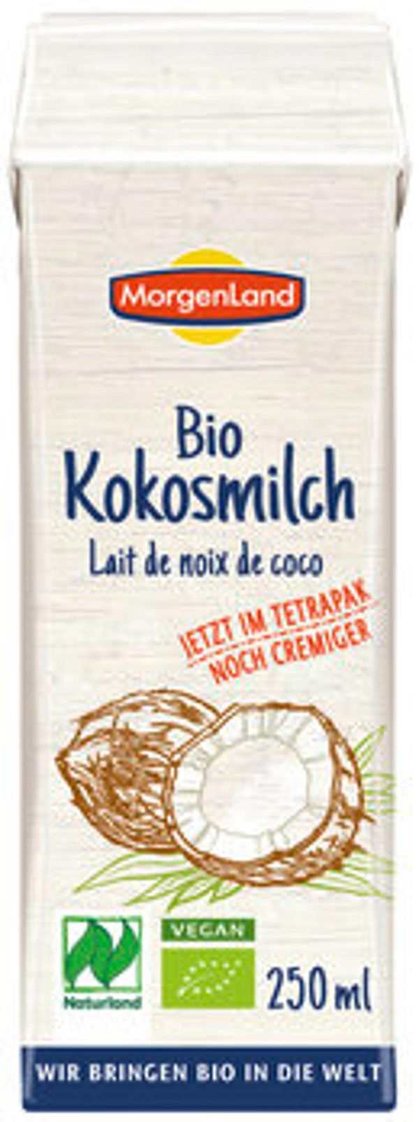 Produktfoto zu Tetrapack Kokosmilch, 250 ml
