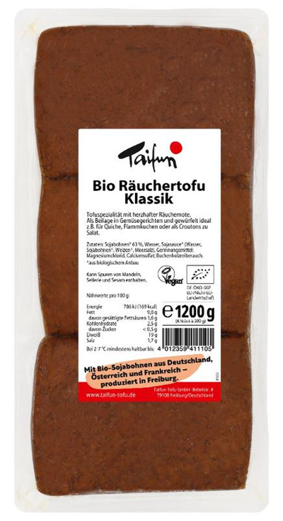 Produktfoto zu GEBINDE Räuchertofu klassik,  6x200g