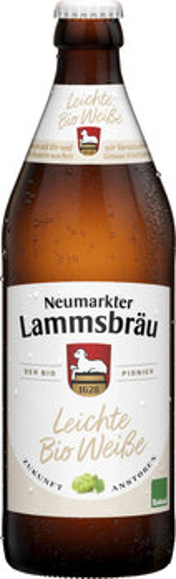 Produktfoto zu Kiste Lammsbräu Leichte Hefeweiße, 10 x 0,5 l