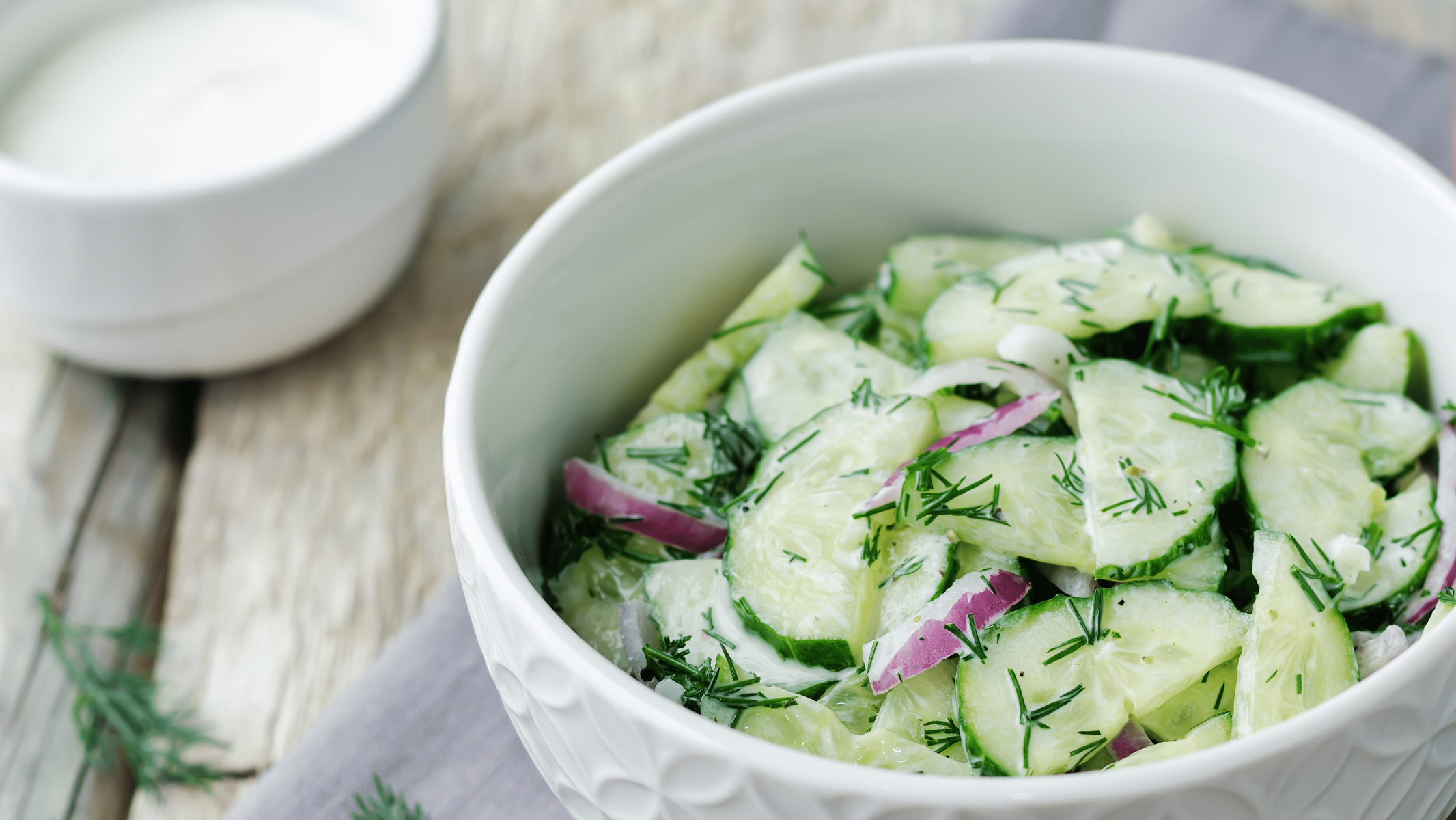 Rezeptbild für Knackiger Zucchinisalat (wie Gurkensalat)