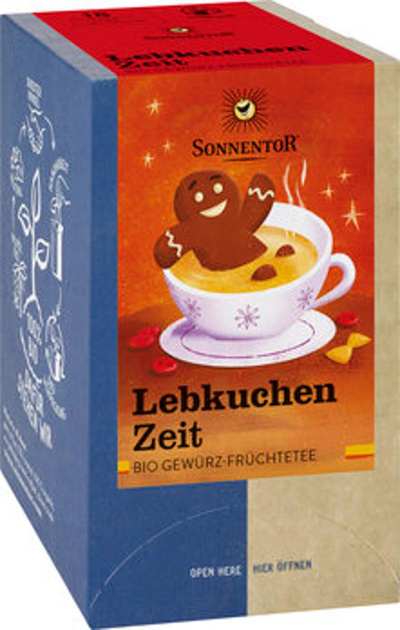 Produktfoto zu GEBINDE Tee Lebkuchen Zeit, 6 x 32,4g