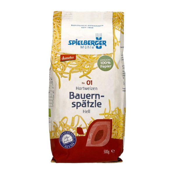 Produktfoto zu Bauernspätzle hell ohne Ei, 500g